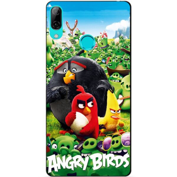 

Силиконовый бампер чехол Candy для Huawei P Smart 2019 с рисунком Angry Birds Свиньи