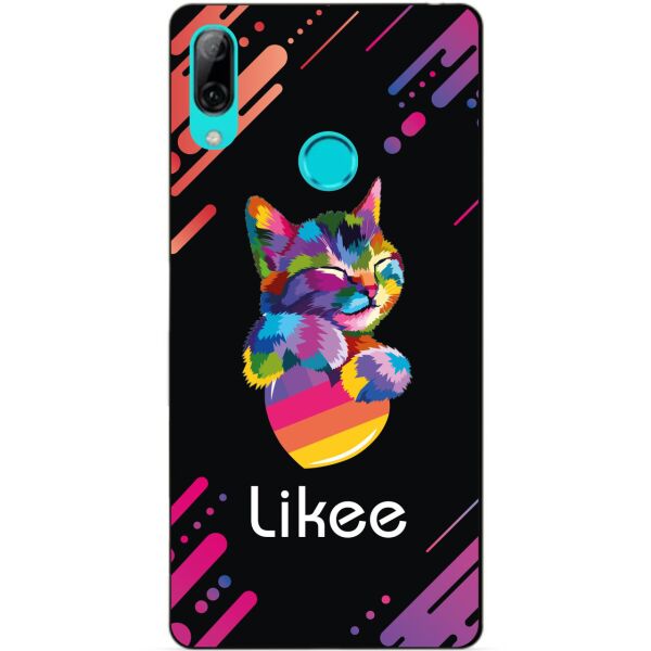 

Силиконовый бампер чехол Candy для Huawei P Smart 2019 с рисунком Likee