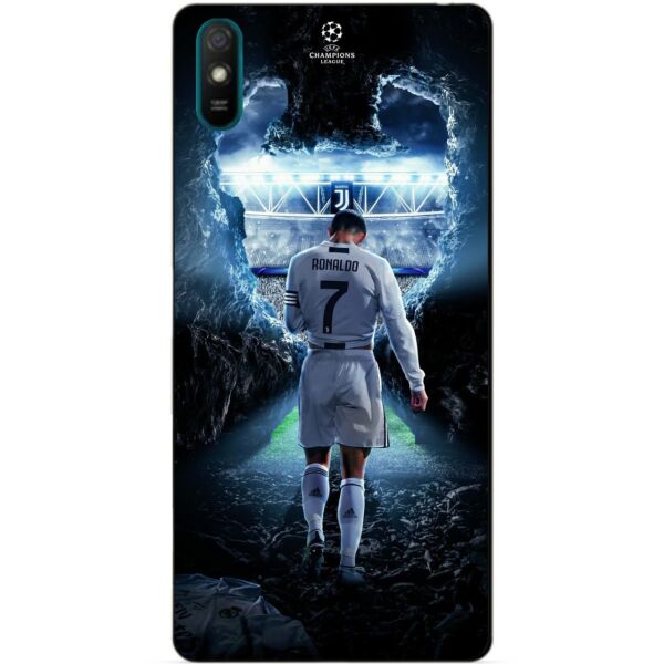 

Силиконовый бампер чехол Candy для Xiaomi Redmi 9a с рисунком Ronaldo