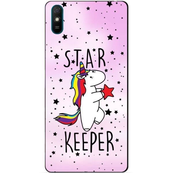 

Силиконовый бампер чехол Candy для Xiaomi Redmi 9a с рисунком Star Keeper