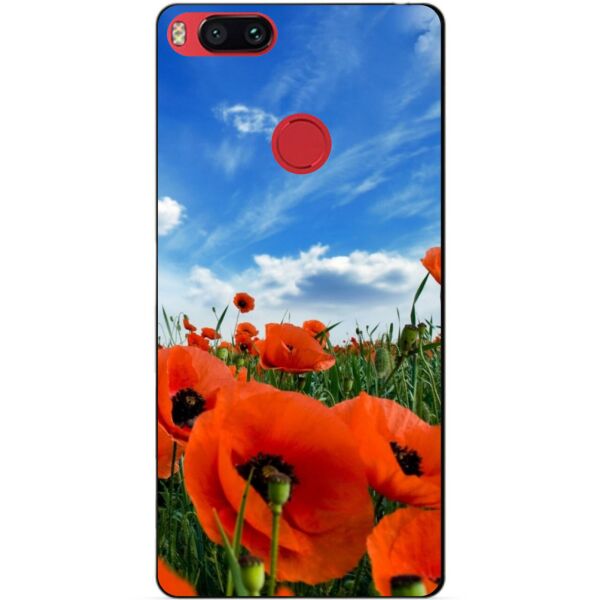 

Чехол силиконовый Candy для Xiaomi Mi A1 Поле маков