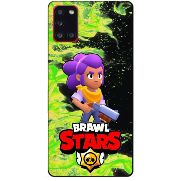 

Силиконовый бампер чехол Candy для Samsung A31 Galaxy A315f с Героем Brawl Stars Шелли