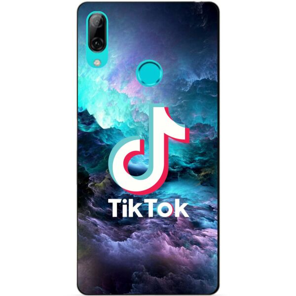 

Силиконовый бампер чехол Candy для Huawei P Smart 2019 с рисунком Tik Tok