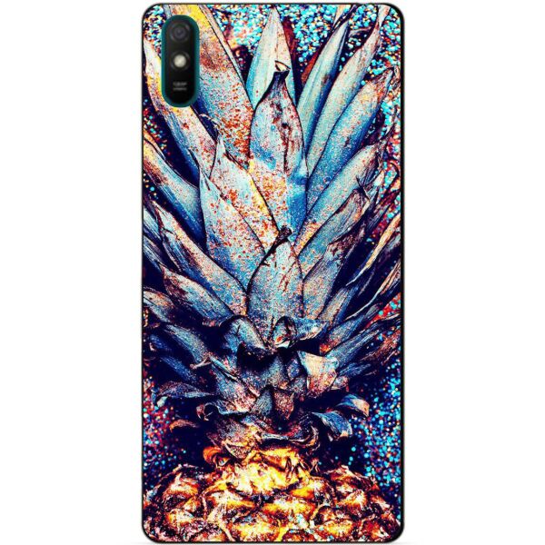 

Силиконовый бампер чехол Candy для Xiaomi Redmi 9a с рисунком Ананас