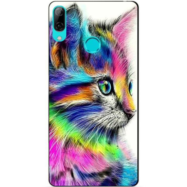 

Силиконовый бампер чехол Candy для Huawei P Smart 2019 с рисунком Акварельный Котик