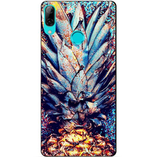 

Силиконовый бампер чехол Candy для Huawei P Smart 2019 с рисунком Ананас