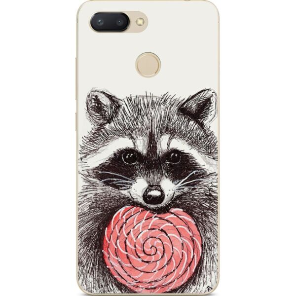

Чехол силиконовый Candy для Xiaomi Mi A1 с рисунком Енот