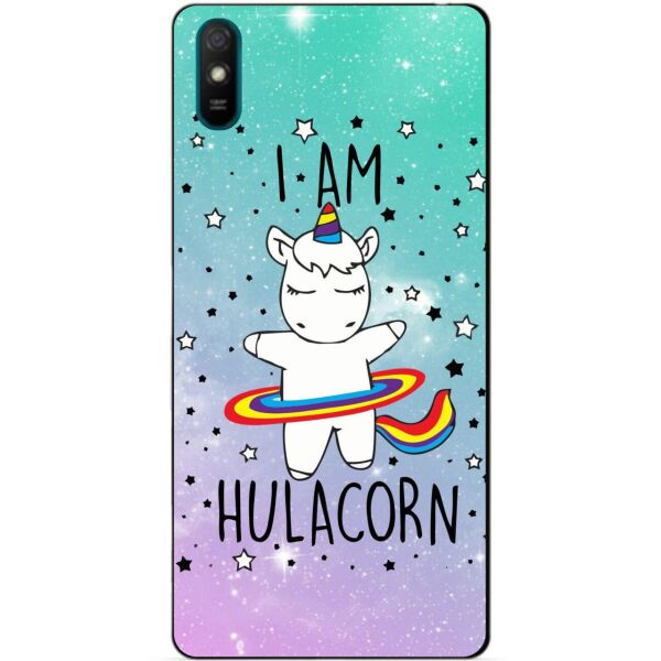 

Силиконовый бампер чехол Candy для Xiaomi Redmi 9a с рисунком Единорог
