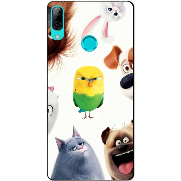 

Силиконовый бампер чехол Candy для Huawei P Smart 2019 с рисунком Тайная Жизнь Домашних Животных