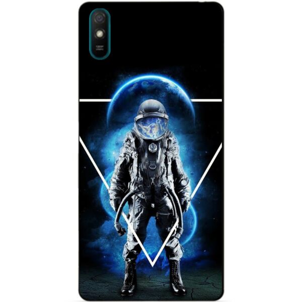 

Силиконовый бампер чехол Candy для Xiaomi Redmi 9a с рисунком Космонавт
