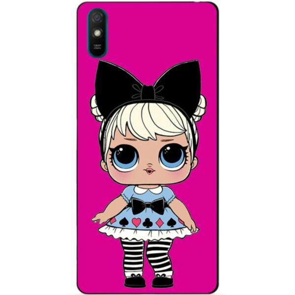 

Силиконовый бампер чехол Candy для Xiaomi Redmi 9a с рисунком Куколка LOL