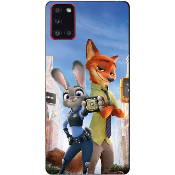 

Силиконовый бампер чехол Candy для Samsung A31 с рисунком Джуди Зверополис