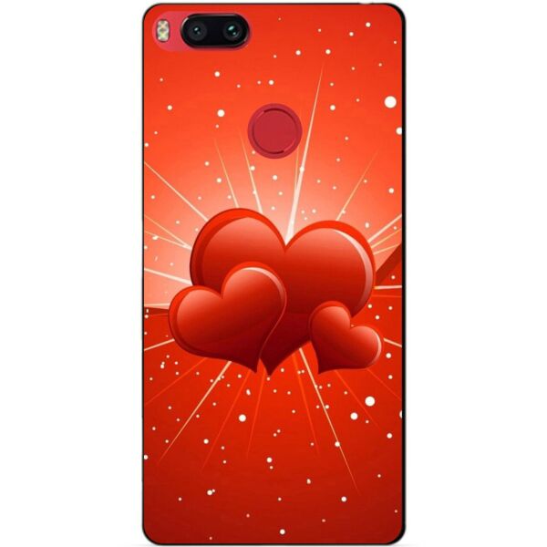 

Чехол силиконовый Candy для Xiaomi Mi A1 Сердечки