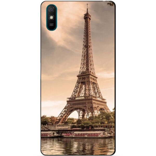 

Силиконовый бампер чехол Candy для Xiaomi Redmi 9a с рисунком Париж