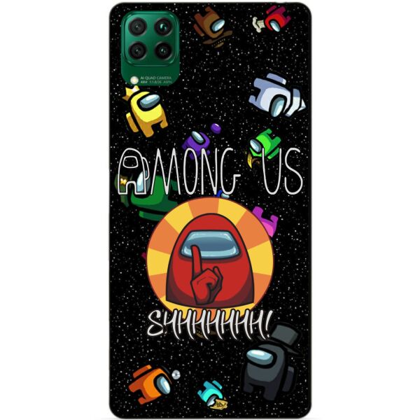 

Силиконовый чехол бампер Candy для Huawei P40 Lite с рисунком Among Us