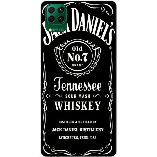 

Силиконовый чехол бампер Candy для Huawei P40 Lite с рисунком Jack Daniels