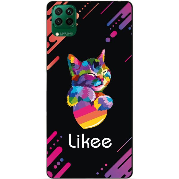 

Силиконовый чехол бампер Candy для Huawei P40 Lite с рисунком Likee