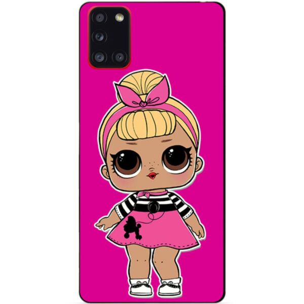 

Силиконовый бампер чехол Candy для Samsung A31 с рисунком Кукла Лол