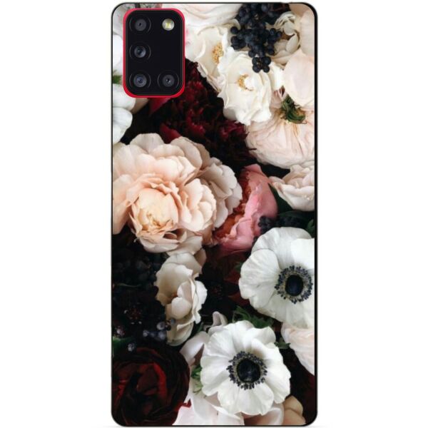 

Силиконовый бампер чехол Candy для Samsung A31 с рисунком Маки