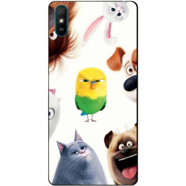

Силиконовый бампер чехол Candy для Xiaomi Redmi 9a с рисунком Тайная Жизнь Домашних Животных