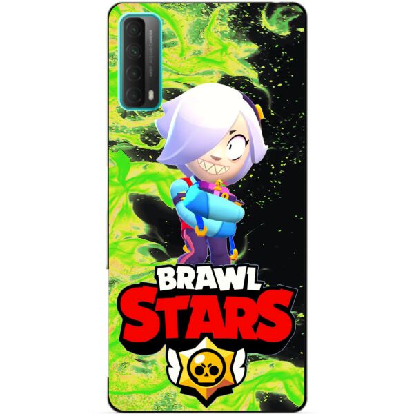 

Силиконовый бампер чехол Candy для Huawei P Smart 2021 с Героем Бравл Старс Колетт