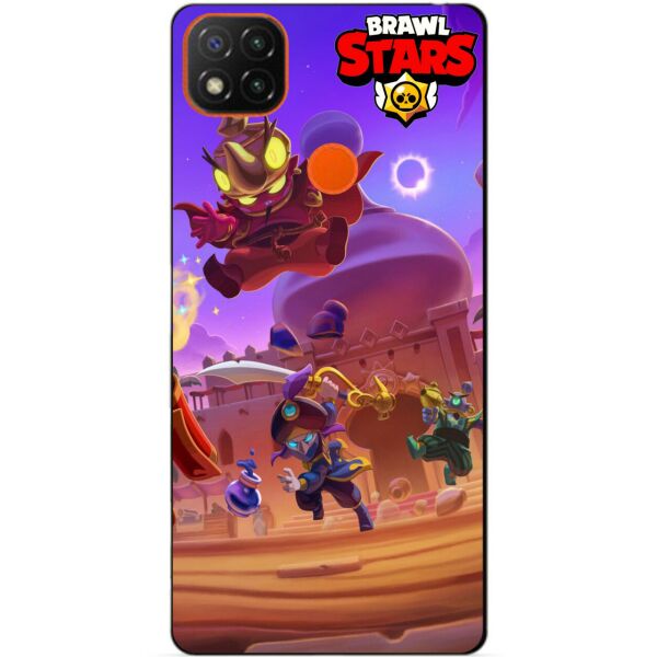 

Силиконовый бампер чехол Candy для Xiaomi Redmi 9c Базар Тары Джин Бравл Старс