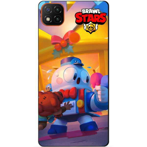 

Силиконовый бампер чехол Candy для Xiaomi Redmi 9c Веселые Каникулы Лу Бравл Старс