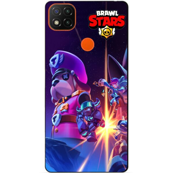 

Силиконовый бампер чехол Candy для Xiaomi Redmi 9c Космоопера старр Бравл Старс