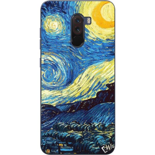 

Чехол силиконовый Candy для Xiaomi Pocophone F1 с рисунком Лунная ночь