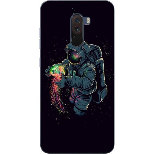 

Чехол силиконовый Candy для Xiaomi Pocophone F1 с рисунком Медуза