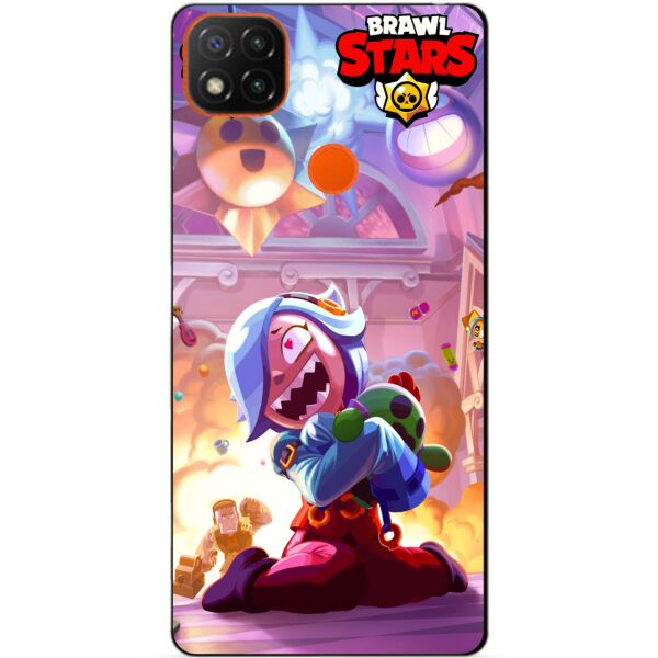 

Силиконовый бампер чехол Candy для Xiaomi Redmi 9c Парк старр Колетт Бравл Старс