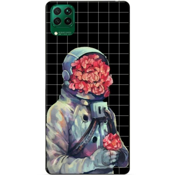 

Силиконовый чехол бампер Candy для Huawei P40 Lite с рисунком Букет цветов