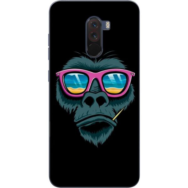 

Чехол силиконовый Candy для Xiaomi Pocophone F1 с рисунком Обезьяна