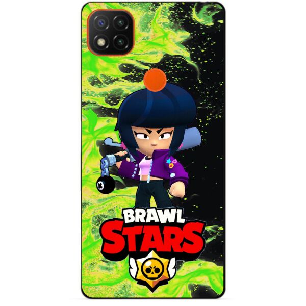 

Силиконовый бампер чехол Candy для Xiaomi Redmi 9c с Героем Бравл Старс Биби