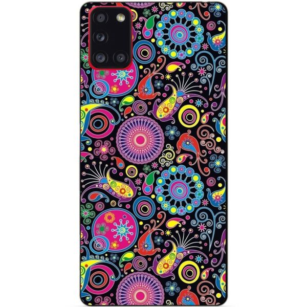 

Силиконовый бампер чехол Candy для Samsung A31 с рисунком Узоры