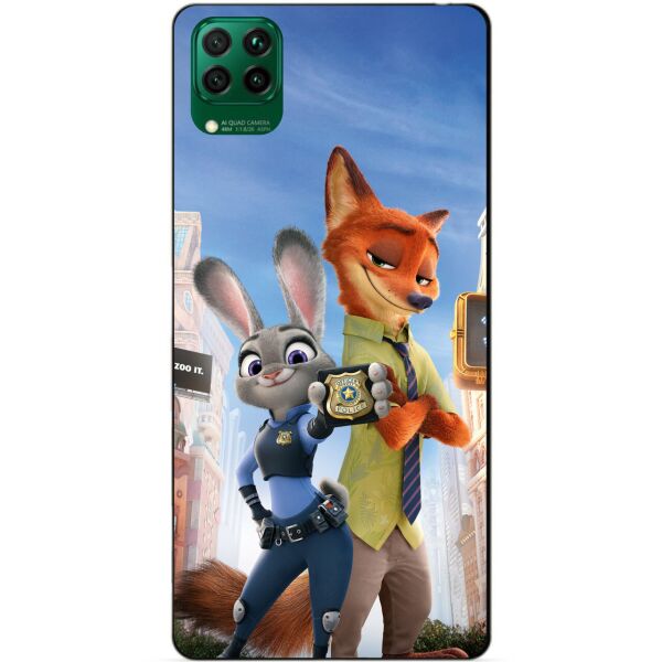 

Силиконовый чехол бампер Candy для Huawei P40 Lite с рисунком Джуди Зверополис