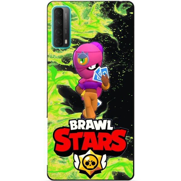 

Силиконовый бампер чехол Candy для Huawei P Smart 2021 с Героем Бравл Старс Тара