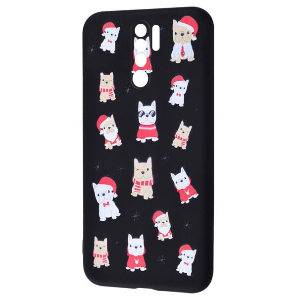 

TPU чехол WAVE Fancy для Xiaomi Redmi 9 Dogs / Black (156000)