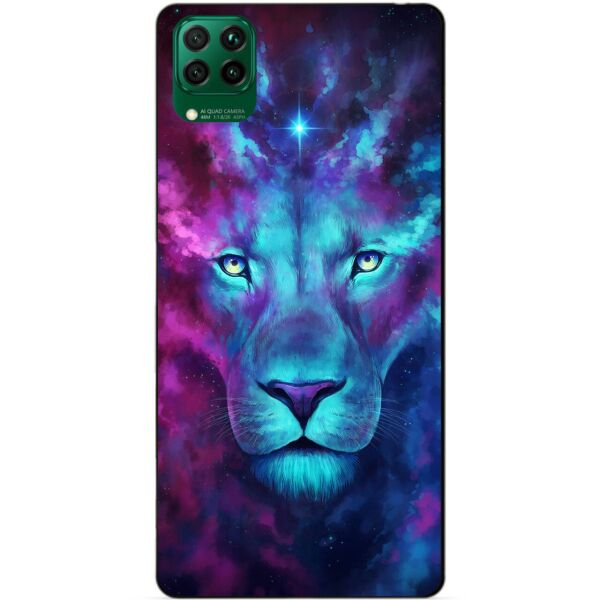 

Силиконовый чехол бампер Candy для Huawei P40 Lite с рисунком Космический лев