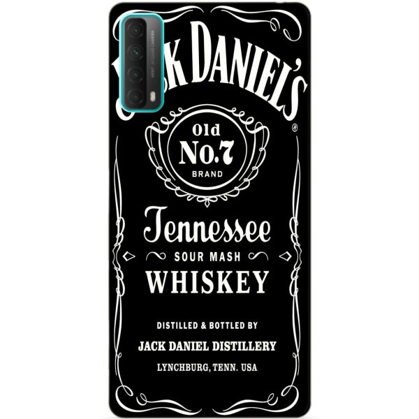 

Силиконовый бампер чехол Candy для Huawei P Smart 2021 с рисунком Jack Daniels