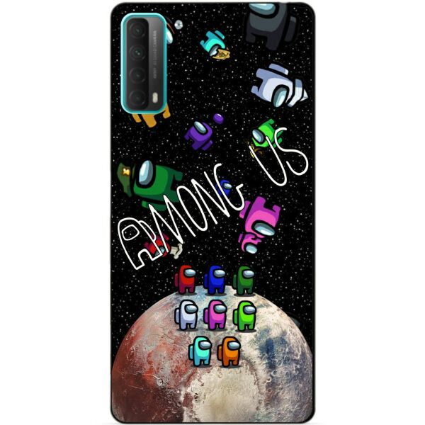 

Силиконовый бампер чехол Candy для Huawei P Smart 2021 с рисунком Амонг Ас