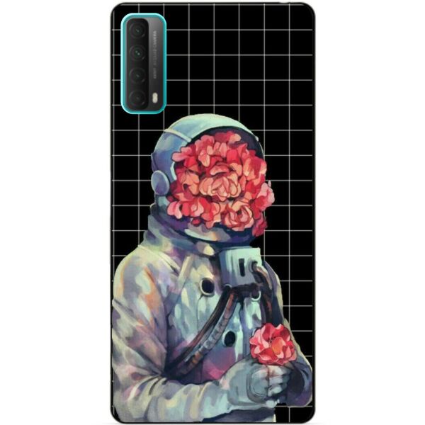 

Силиконовый бампер чехол Candy для Huawei P Smart 2021 с рисунком Букет