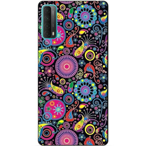 

Силиконовый бампер чехол Candy для Huawei P Smart 2021 с рисунком Восточные узоры