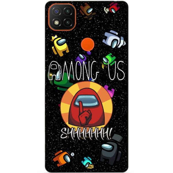 

Силиконовый бампер чехол Candy для Xiaomi Redmi 9c с рисунком Among Us