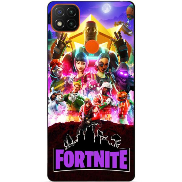 

Силиконовый бампер чехол Candy для Xiaomi Redmi 9c с рисунком Fortnite