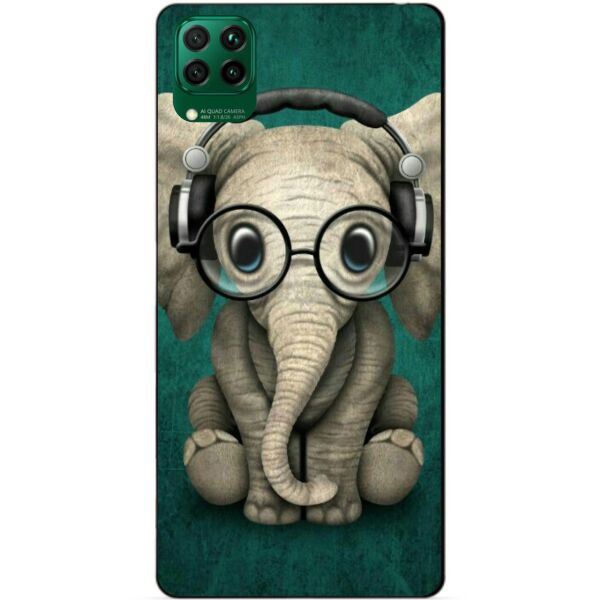 

Силиконовый чехол бампер Candy для Huawei P40 Lite с рисунком Слоник
