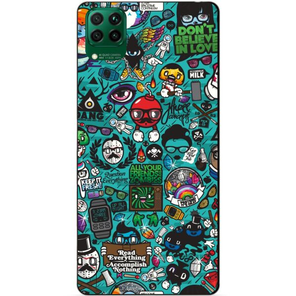 

Силиконовый чехол бампер Candy для Huawei P40 Lite с рисунком Стикеры