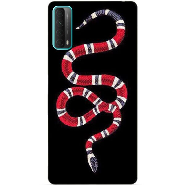 

Силиконовый бампер чехол Candy для Huawei P Smart 2021 с рисунком Змея