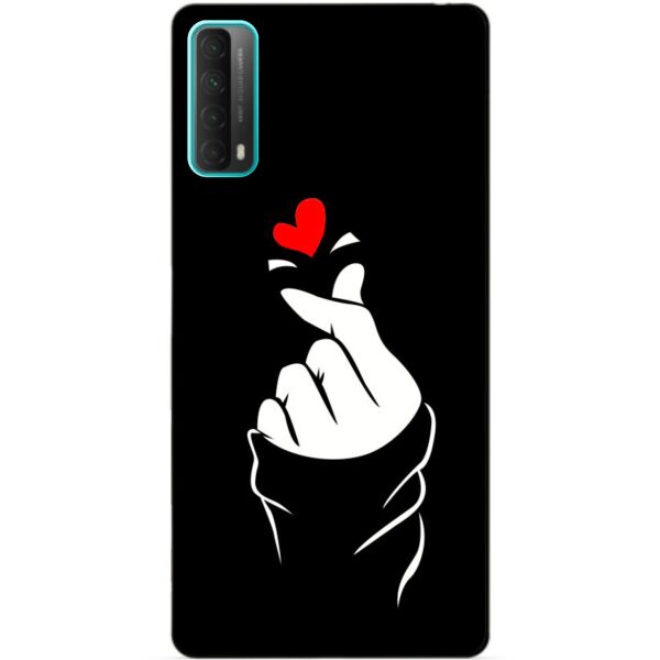 

Силиконовый бампер чехол Candy для Huawei P Smart 2021 с рисунком Знак любви