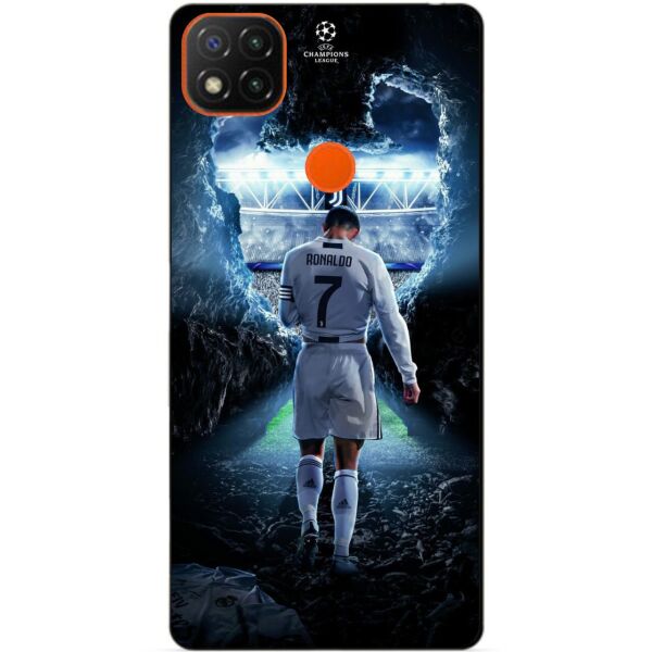 

Силиконовый бампер чехол Candy для Xiaomi Redmi 9c с рисунком Ronaldo